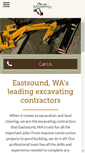 Mobile Screenshot of orcasexcavators.com